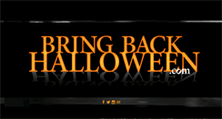 Desktop Screenshot of bringbackhalloween.com